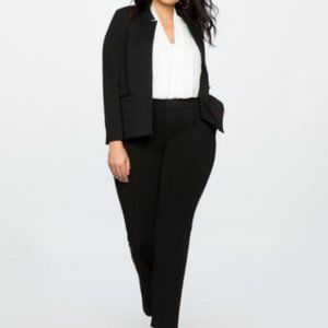 ELOQUII 9 TO 5 STRETCH PINTUCK PANT WOMENS SZ 16 *PLUS* *MID SIZE*